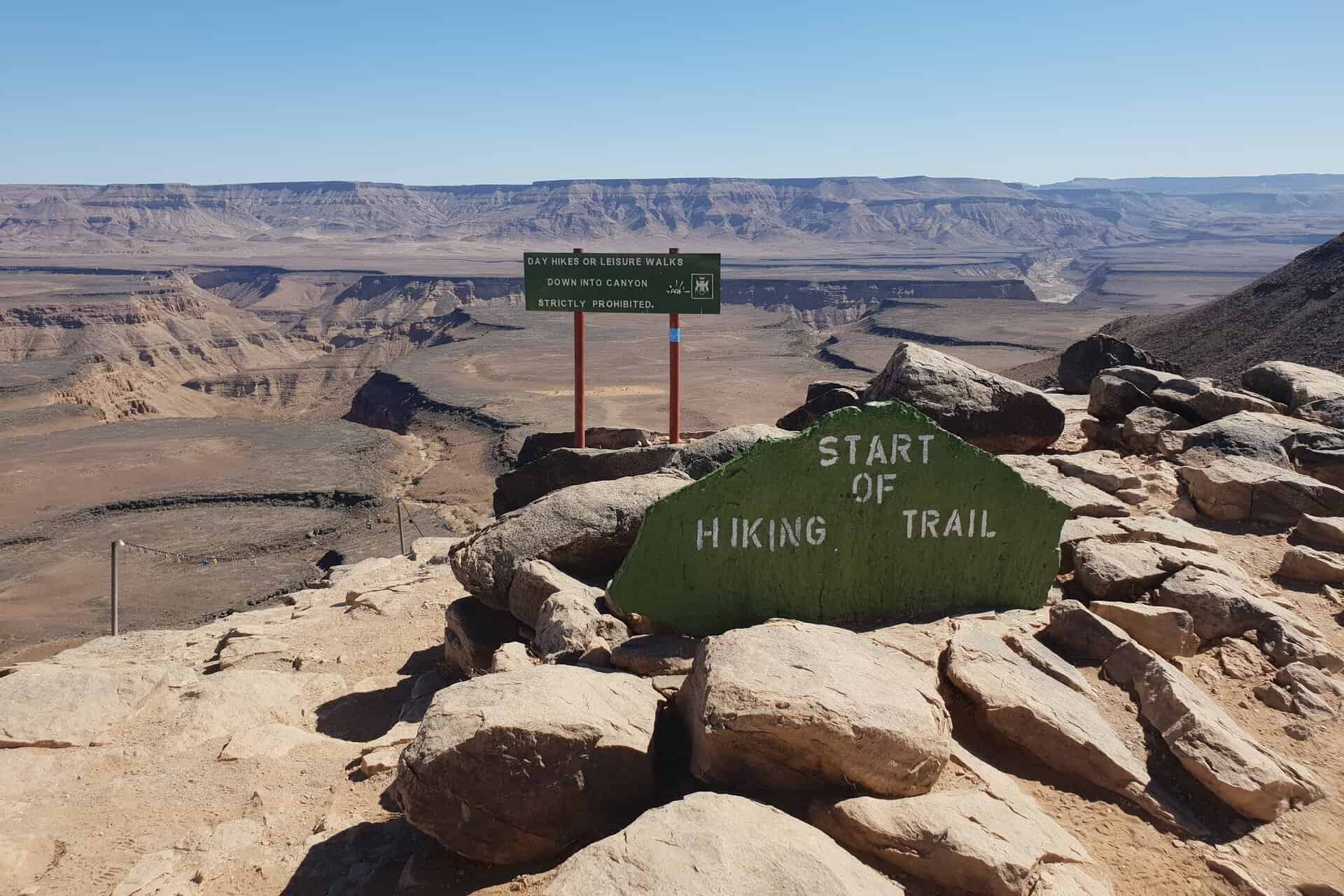 Hiking the Fish River Canyon
