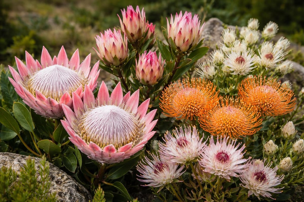 Die Protea: Meer as Net 'n Blom