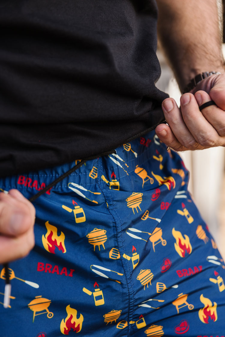 Baai & Braai Shorts - Braai