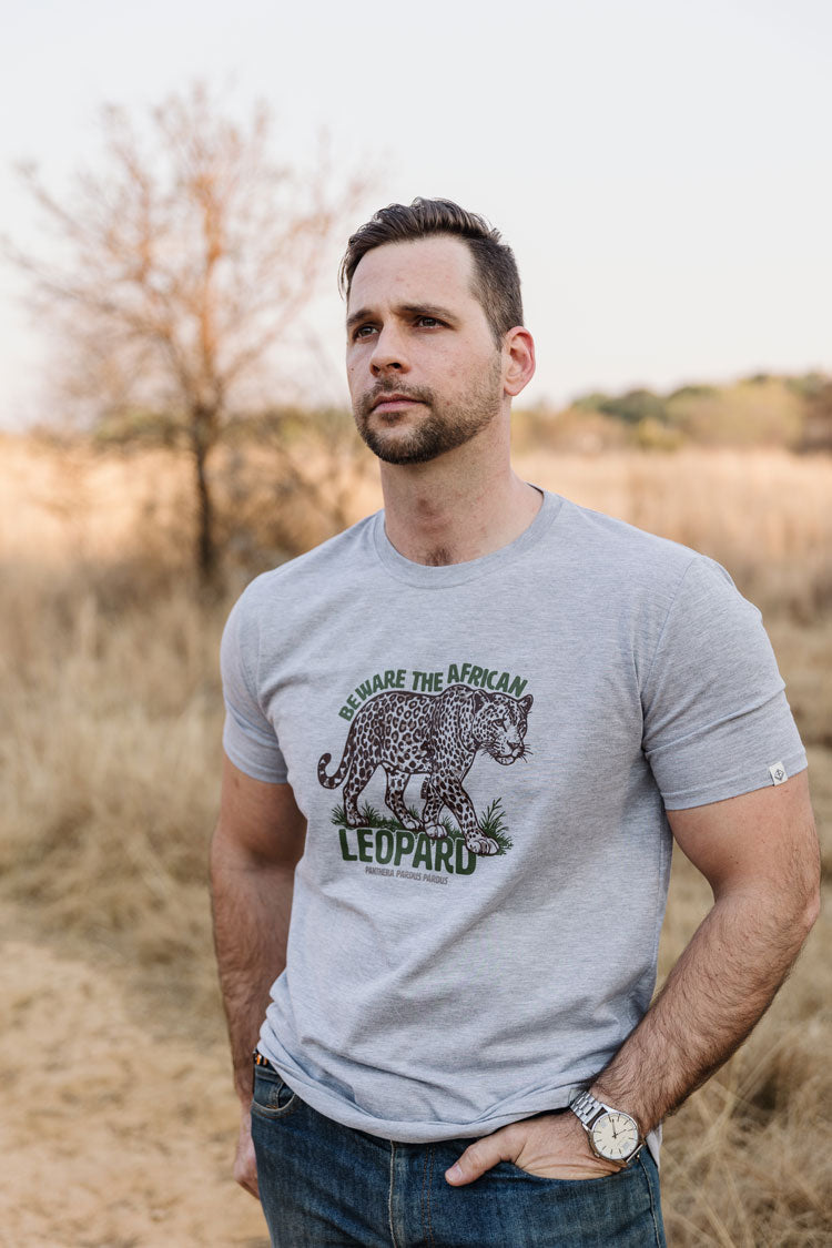 Beware Of The African Leopard T-shirt
