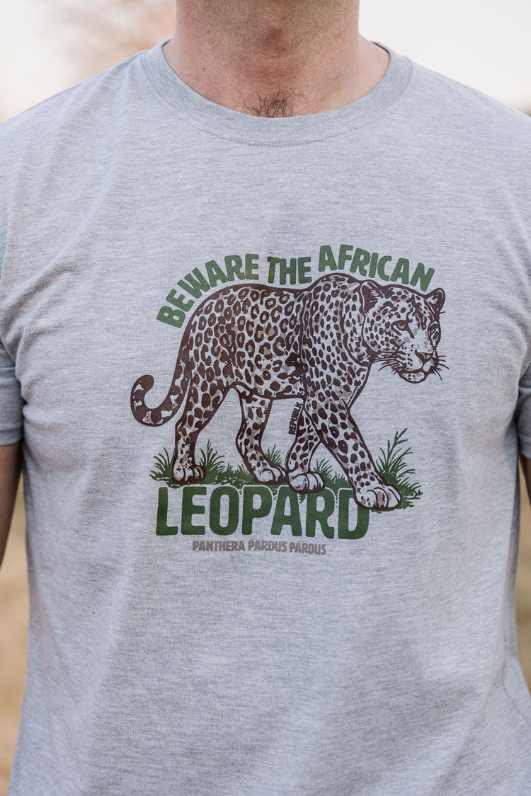 Die Afrika Luiperd T-hemp