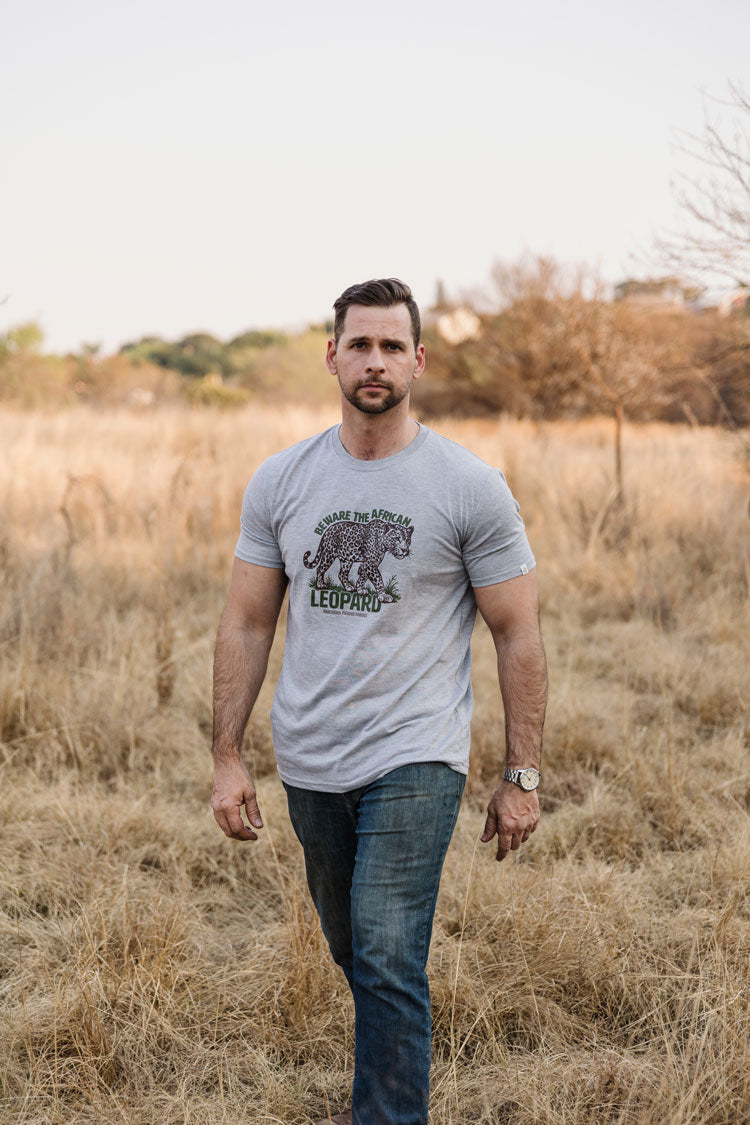 Die Afrika Luiperd T-hemp