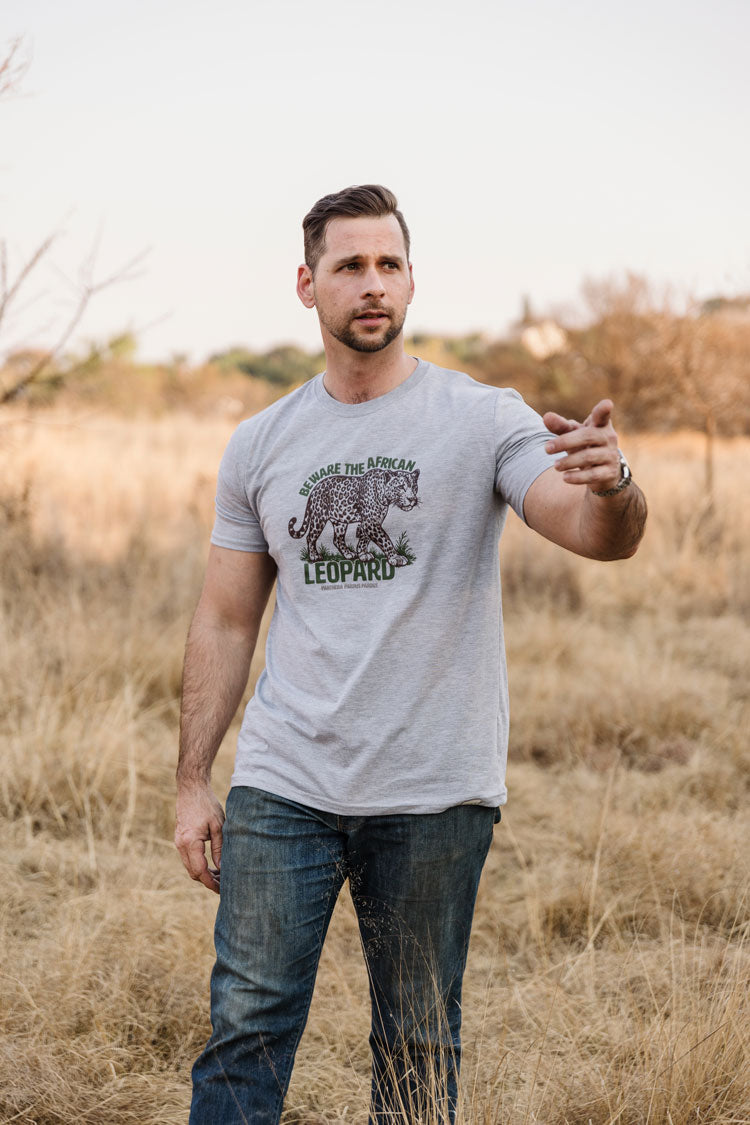 Die Afrika Luiperd T-hemp