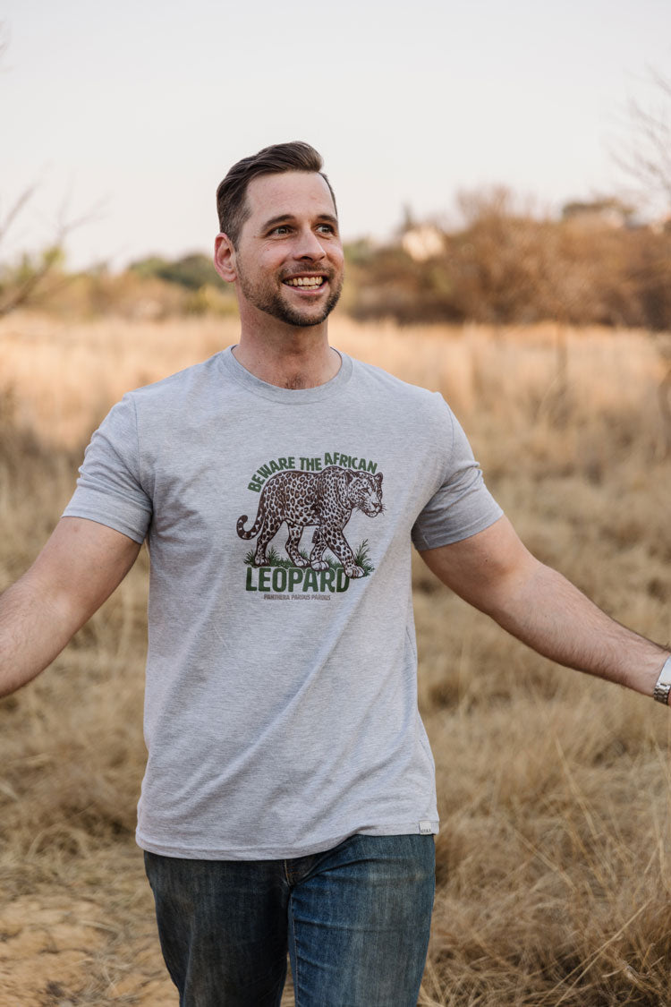 Die Afrika Luiperd T-hemp