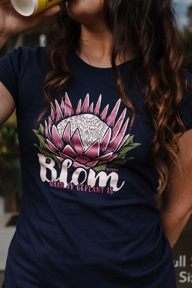 Blom Waar Jy Geplant Is T-shirt (Women)