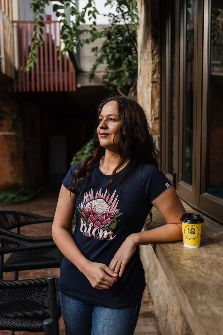 Blom Waar Jy Geplant Is T-shirt (Women)