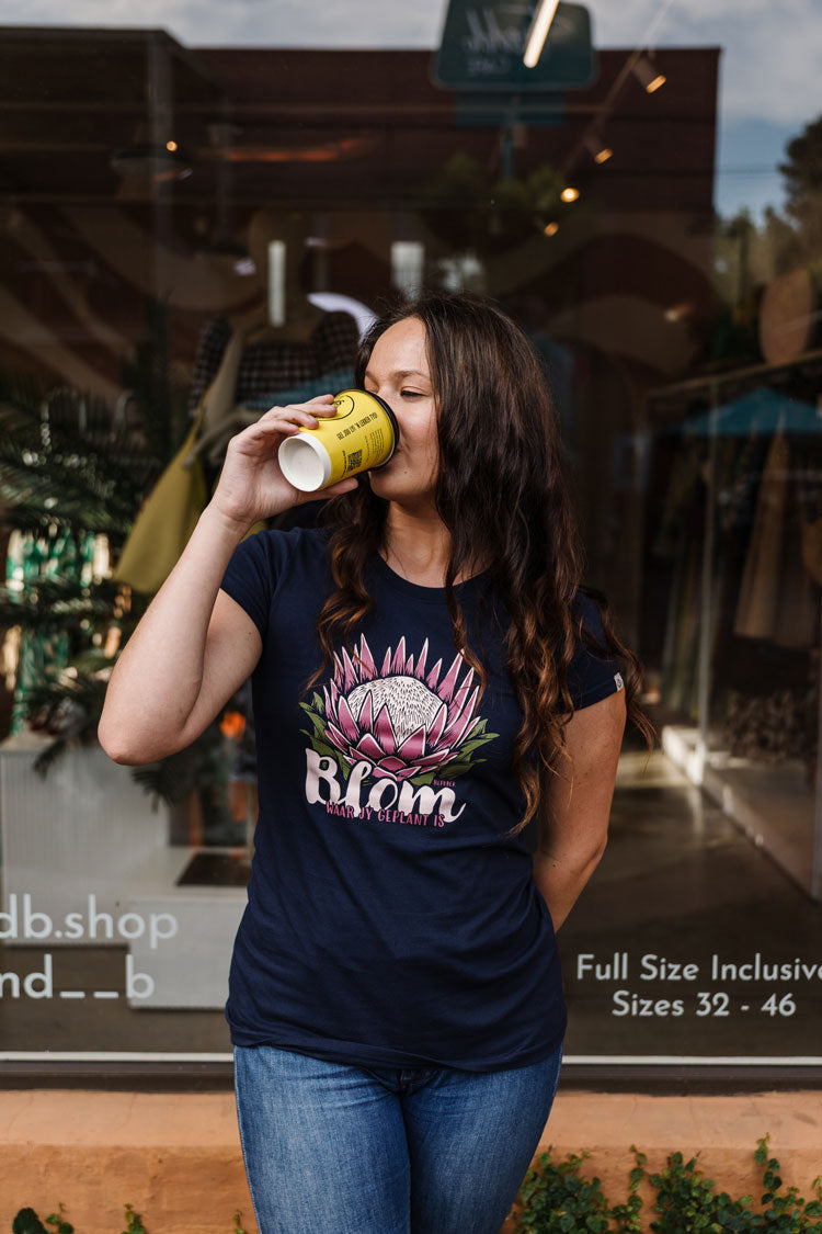 Blom Waar Jy Geplant Is T-shirt (Women)