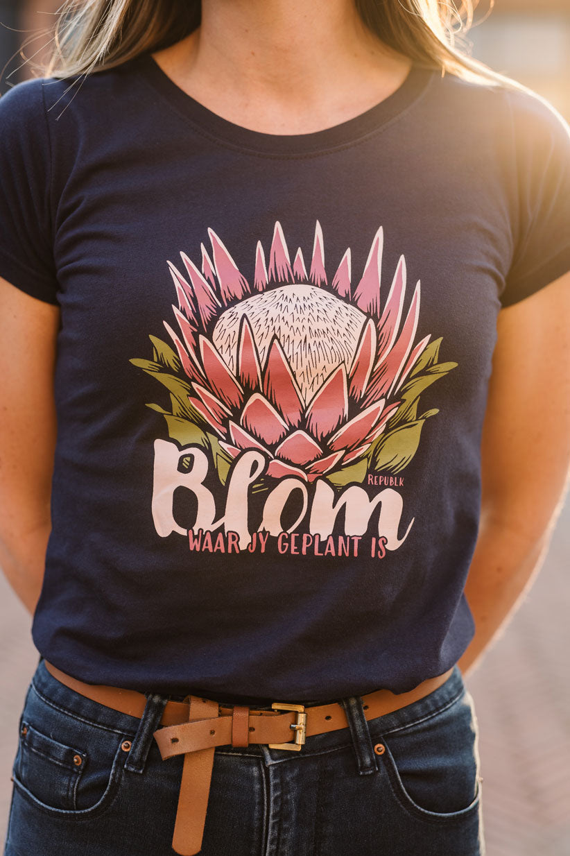 Blom Waar Jy Geplant Is T-shirt (Women)