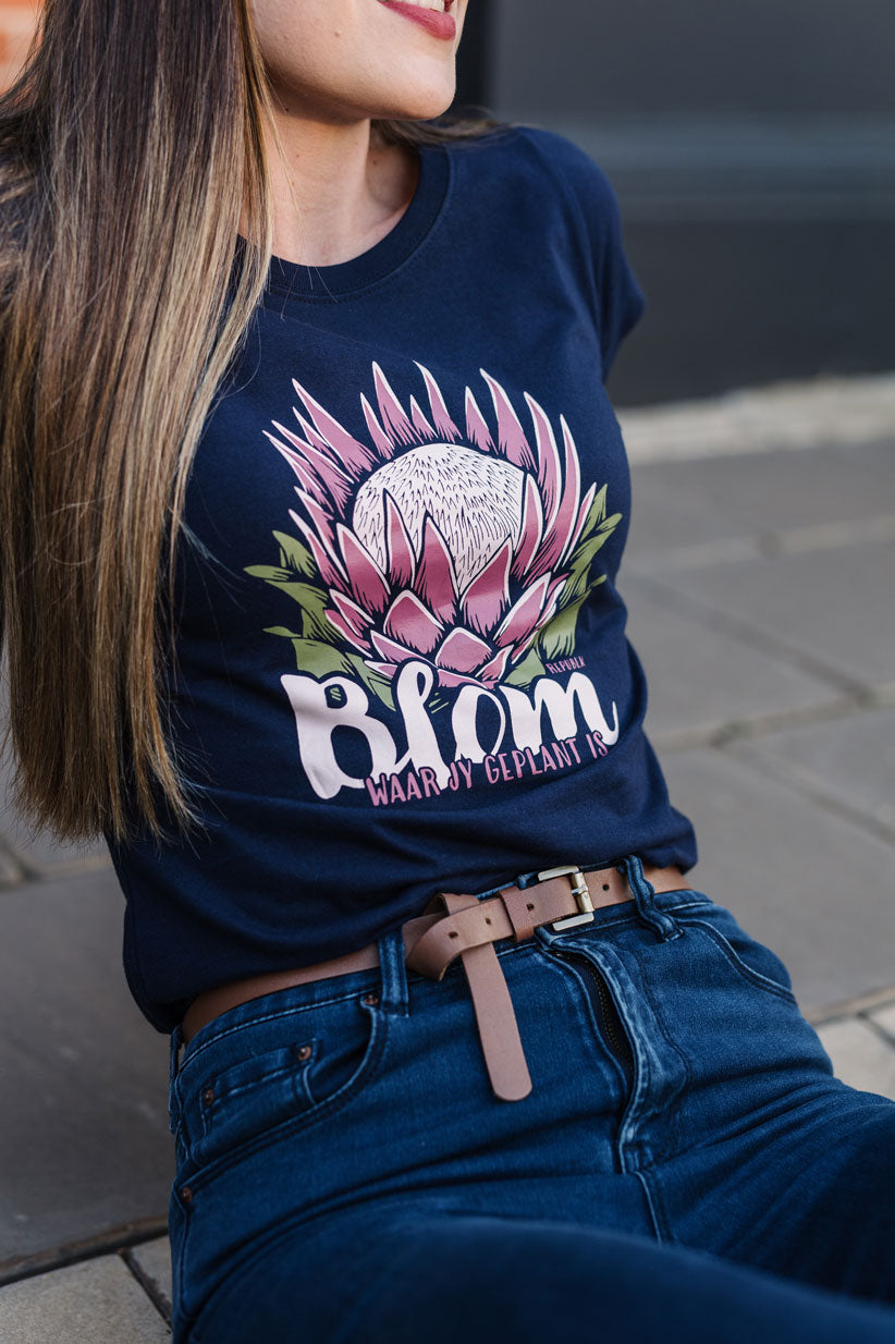 Blom Waar Jy Geplant Is T-shirt (Women)