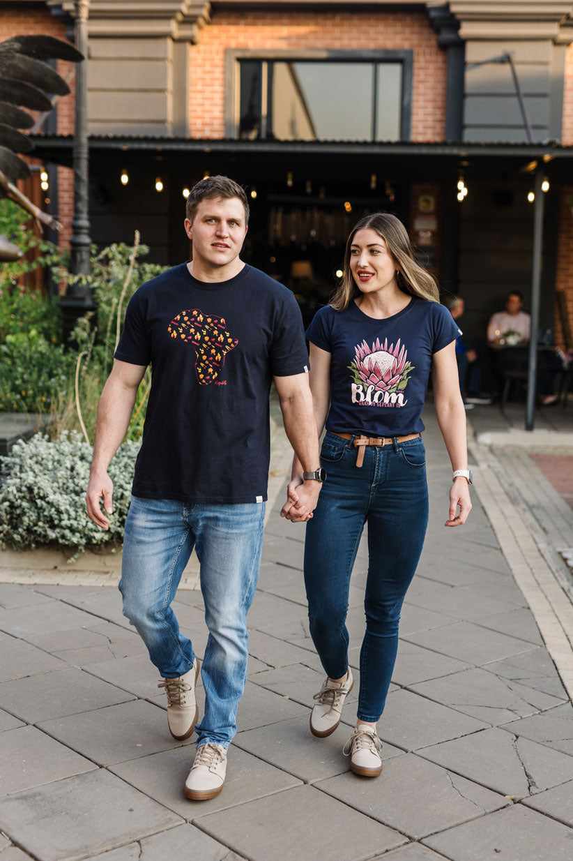 Blom Waar Jy Geplant Is T-shirt (Women)
