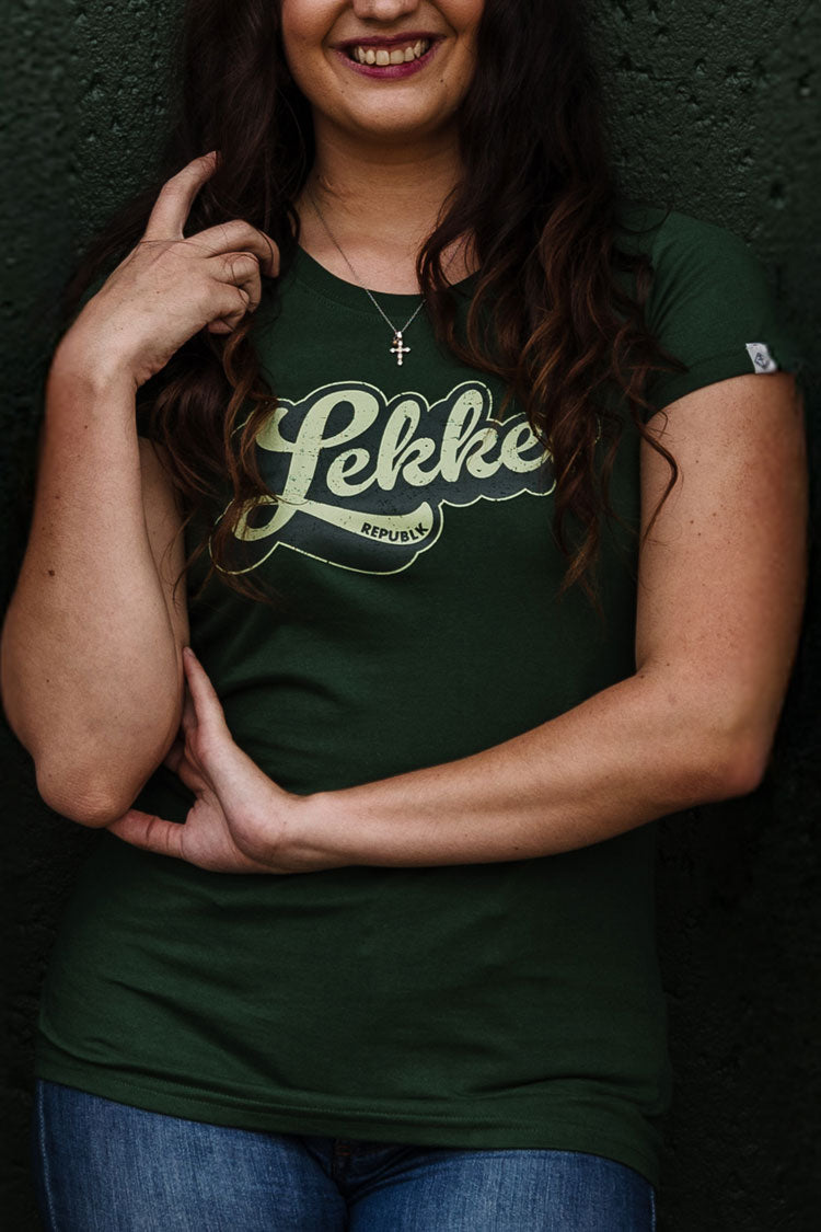 Lekker T-hemp (Dames) - Groen