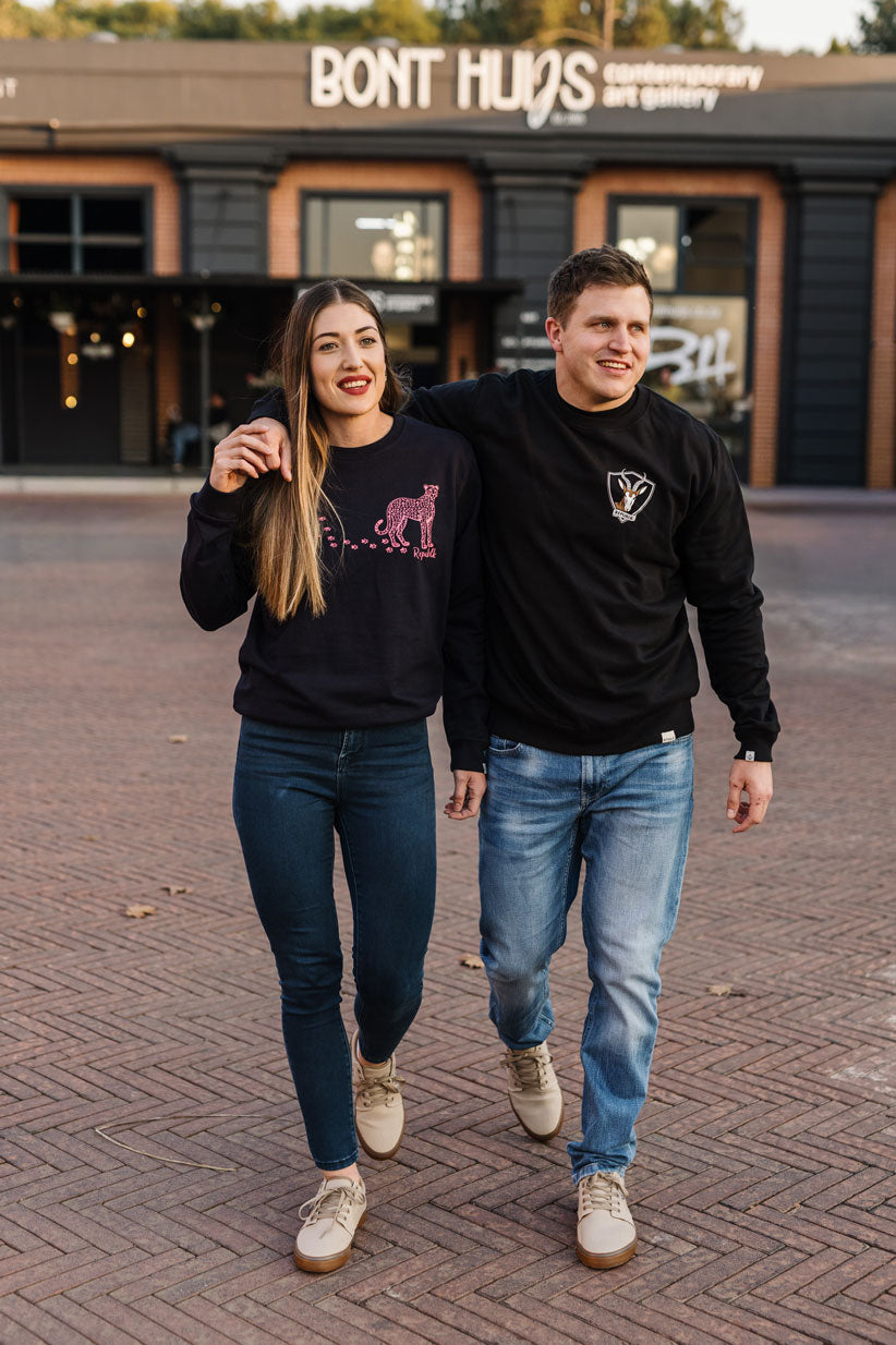 Pink Leopard Sweater