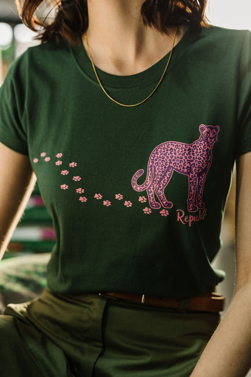 Pink Leopard T-shirt