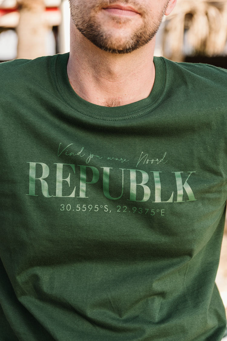 Republk Vind Jou Ware Noord T-shirt - Green