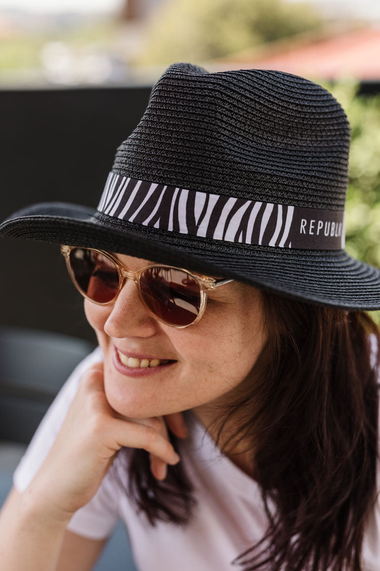 Sunhat - Zebra Print
