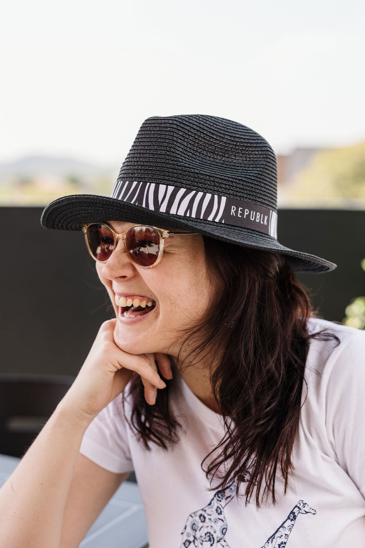 Sunhat - Zebra Print